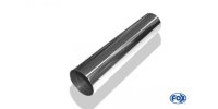 FOX welding tailpipe Typ 10 Ø 63 mm / length: 300 mm - around / unrolled up / straight / without absorbers