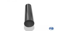 FOX welding tailpipe Typ 10 Ø 80 mm / length: 300 mm - around / unrolled up / straight / without absorbers