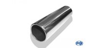 FOX welding tailpipe Typ 12 Ø 90 mm / length: 300 mm - around / rolled up / straight / without absorbers