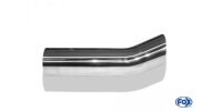 FOX welding tailpipe Typ 18 Ø 76 mm / length: 300 mm - around / unrolled up / FOX-Design / without absorbers