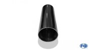 FOX welding tailpipe Typ 25 Ø 70 mm / length: 300 mm - around / unrolled up / beveled / with Type-B inserts