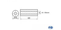 FOX Uni-Silencer around w/o Nozzle - completion 466...