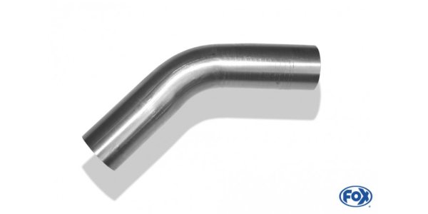 FOX Uni-pipe elbow 45° unexpanded - d1Ø 50mm leg length L1: ca. 110mm - Radius: 66mm