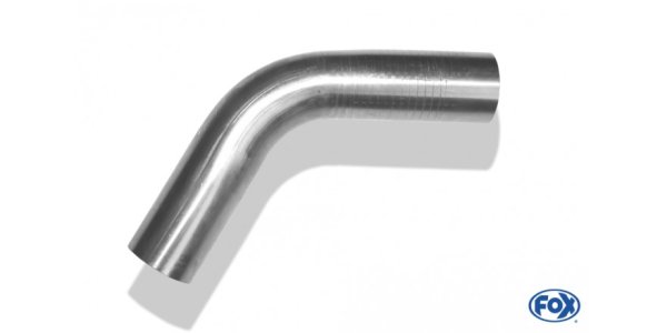 FOX Uni-pipe elbow 60° unexpanded - d1Ø 50mm leg length L1: ca. 110mm - Radius: 66mm