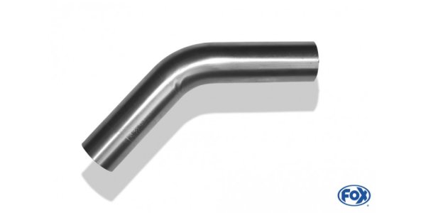 FOX Uni-pipe elbow 45° unexpanded - d1Ø 55mm leg length L1: ca. 95mm - Radius: 66mm