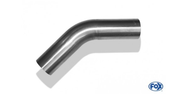 FOX Uni-pipe elbow 45° unexpanded - d1Ø 70mm leg length L1: ca. 110mm - Radius: 105mm