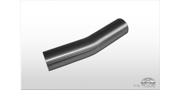 FOX Uni-pipe elbow 15° unexpanded - d1Ø 76mm leg length L1: ca. 115mm - Radius: 114mm