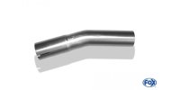 FOX Uni-pipe elbow 15° widened - d1Ø 45mm leg...