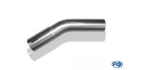 FOX Uni-pipe elbow 30° widened - d1Ø 45mm leg...