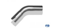 FOX Uni-pipe elbow 45° widened - d1Ø 45mm leg...