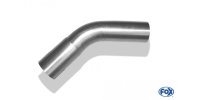 FOX Uni-pipe elbow 45° widened - d1Ø 50mm leg...