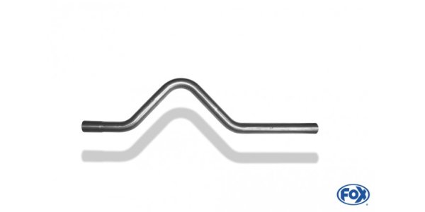 FOX Achsrohrbogen geweitet - d1Ø 50mm Länge: ~650mm