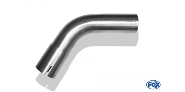 FOX Uni-pipe elbow 60° widened - d1Ø 63mm leg length L1: ca. 90mm - Radius: 95mm