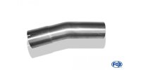 FOX Uni-pipe elbow 15° widened - d1Ø 70mm leg...