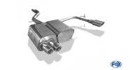 FOX Final Silencer exit incl. Y-connecting tube 2x50mm 2x76 Typ 17 - BMW Z4 E85