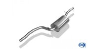 FOX front silencer - Ford Focus I DAW/DBW/DFW/DNW 1,4lL