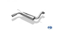 FOX final silencer across - 1x90 Typ 10 - Honda Civic IV