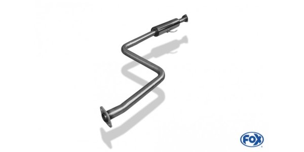 FOX front silencer - Honda Prelude IV BB2/3