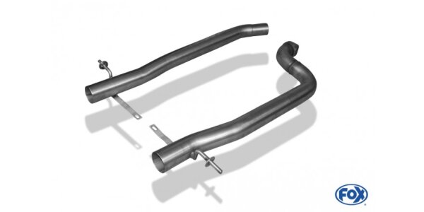 FOX Front Silencer replacement pipe Ø63,5mm - Mercedes S-Class Coupé Typ C215