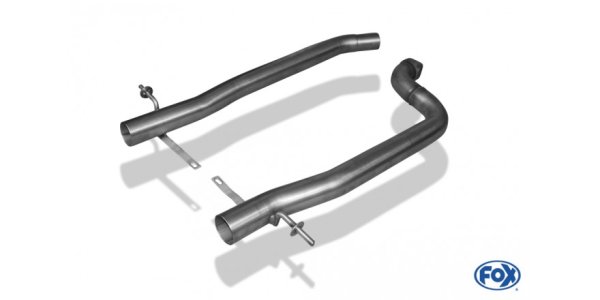 FOX front silencer replacement pipe right/left Ø63,5mm - Mercedes S-Class Coupé Typ C215