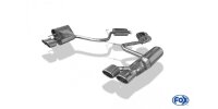 FOX Endschalldämpfer 2x115x85 Typ 32 - Mercedes SL 230