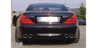 FOX Endschalldämpfer 2x115x85 Typ 32 - Mercedes SL 230