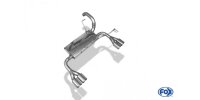 FOX Final Silencer exit 2x80 Typ 10 - Mitsubishi Colt...