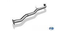 FOX front silencer replacement pipe Ø70mm - Nissan...