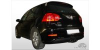 FOX final silencer center exit R32-Design - 2x90 Typ 16 center - VW Golf V GTI/GTD / Golf VI GTI (Cabrio)