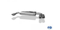 FOX final silencer right/left - 2x80 Typ 17 right/left - Audi TT 8J Turbo