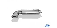 FOX final silencer across - 135x80 Typ 53 - Audi 80/90 Typ 89 quattro