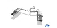 FOX Endschalldämpfer 160x80 Typ 53 - Toyota Avensis T25 Diesel Combi