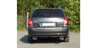 FOX Endschalldämpfer 160x80 Typ 53 - Toyota Avensis T25 Diesel Combi
