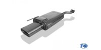 FOX final silencer - 160x80 Typ 53 - Honda Accord V /...