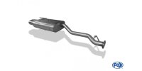 FOX final silencer - 160x80 Typ 53 - Honda Accord V / Rover 620 Si