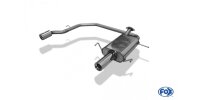 FOX Final Silencer exit 1x90 Typ 13 - Nissan Primera P11...