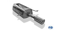 FOX final silencer one-sided - 1x90 Typ 13 - Dacia Logan Limousine Gasoline