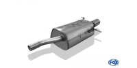 FOX final silencer one-sided - 1x90 Typ 13 - Dacia Logan Limousine Gasoline