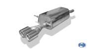 FOX final silencer one-sided - 2x80 Typ 13 - Dacia Logan...