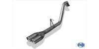 FOX tailpipe system - 2x80 Typ 17 - Toyota Hilux III KUN25 Double Cap