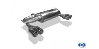 FOX Endschalldämpfer Ø 63,5mm 2x76 Typ 12 - Audi A3 8L quattro