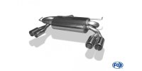 FOX final silencer exit right/left Ø 63,5mm - 2x76 Typ 12 right/left - Audi A3 8L quattro