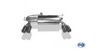 FOX final silencer exit right/left Ø 63,5mm - 2x76 Typ 12 right/left - Audi A3 8L quattro