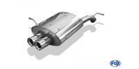 FOX final silencer - 2x80 Typ 13 - Peugeot 407 2,2L 16V