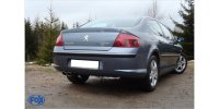 FOX final silencer - 2x106x71 Typ 33 - Peugeot 407 2,2L 16V