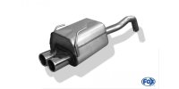 FOX final silencer - 2x76 Typ 12 - Fiat 500/500C