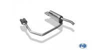 FOX Final Silencer exit 2x76 Typ 13 - Fiat Bravo 198