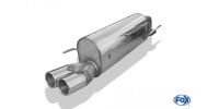 FOX final silencer - 2x76 Typ 12 - Fiat Grande Punto 199 Gasoline