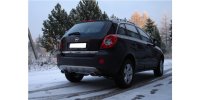 FOX Endschalldämpfer quer Ausgang rechts/links - 140x90 Typ 33 rechts/links - Opel Antara