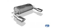 FOX final silencer across exit right/left - 140x90 Typ 33...